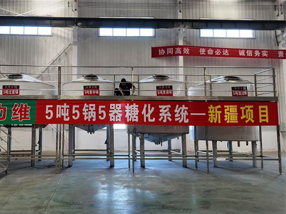 临桂精酿啤酒设备厂—5吨精酿啤酒设备—新疆项目